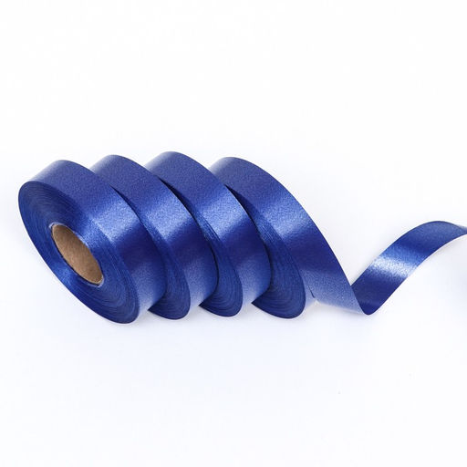 Цена за 4 шт. Лента для декора и подарков, темно-синий 2 см х 45 м - Simaland фото 2