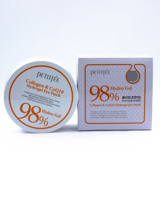 PETITFEE - ПАТЧИ ГИДРОГЕЛЕВЫЕ ДЛЯ ГЛАЗ С КОЭНЗИМОМ COLLAGEN & CO Q10 HYDROGEL EYE PATCH, 60 ШТ.  фото 3