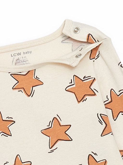 Bisiklet Yaka Erkek Bebek ??t??tl? Body 3l? - Waikiki фото 3