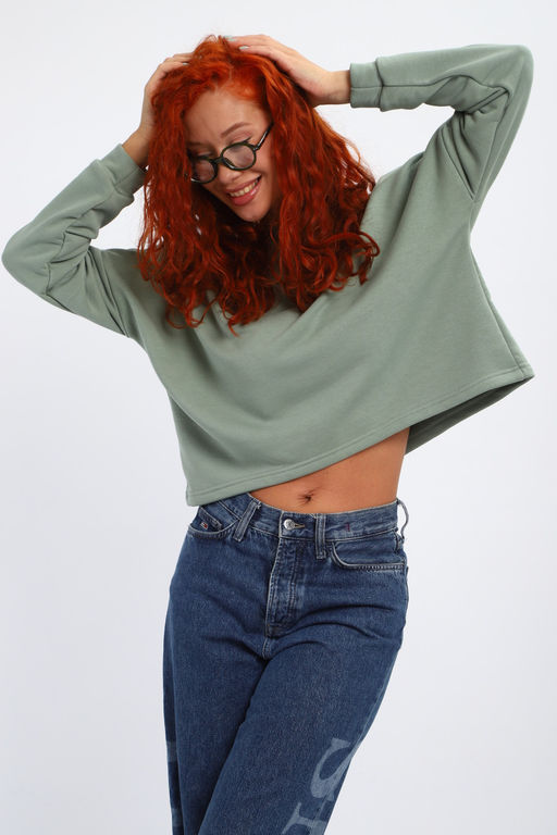 Толстовка укороченная 85559