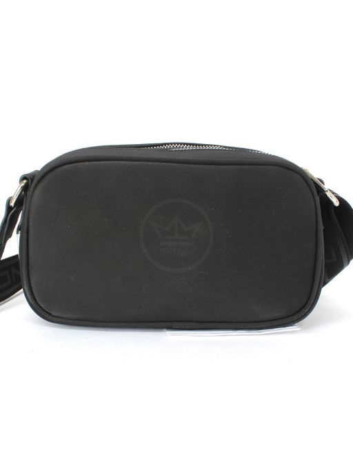 Сумка женская текстиль DJ-CM 6907-BLACK, 2отд, плечевой ремень, черный SALE 260353 - Bobo фото 2