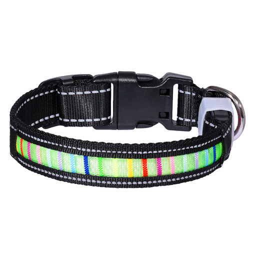 ВИА Светодиодный ошейник "Кейн", красный, размер S, 2,5x40см 88кит09