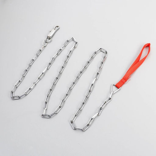 Поводок металлический 160 см, сварное звено 2,9 х 18 мм - Пижон фото 2