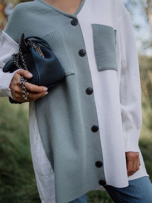 Джемпер лен, полушерсть - Волтри фото 4