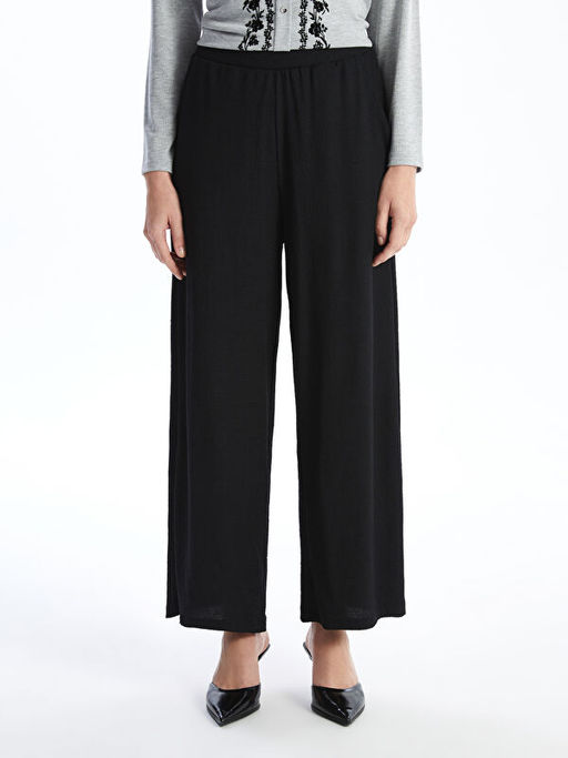 Kad?n Beli Lastikli D?z Pantolon Etek - Waikiki фото 5