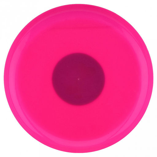 Игрушка для собаки "Фрисби" д20см, h2см, пластик, цвета микс (фуксия, голубой) (Китай)