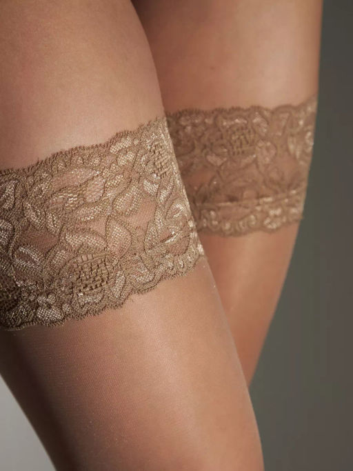 Чулки TEATRO CAPRICE 40 темно-бежевый  фото 4