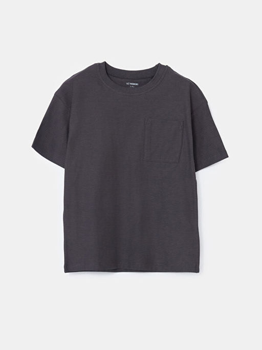 Bisiklet Yaka Basic Erkek ?ocuk Ti??rt