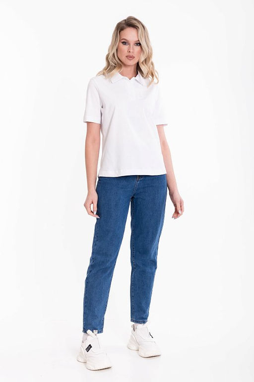 Футболка-поло М324273а Белый