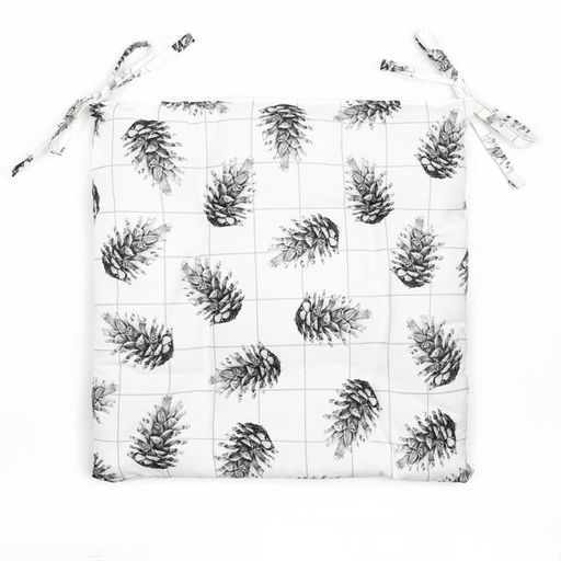 Сидушка на стул Этель Merry Christmas 42х42см, 100% хлопок, саржа 190 г/м2  фото 2