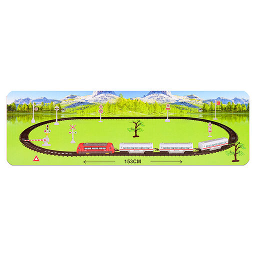 Железная дорога "Локомотив" в коробке