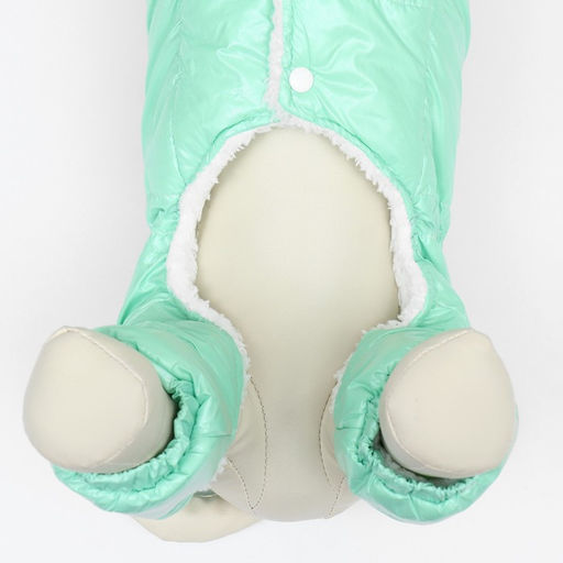 Комбинезон Глянец, размер XS (ДС 19, ОГ 28, ОШ 19 см, до 3 кг), мятный - Simaland фото 9