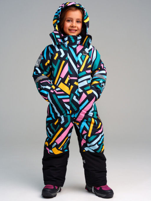 32422188 Комбинезон текстильный с полиуретановым покрытием для девочек