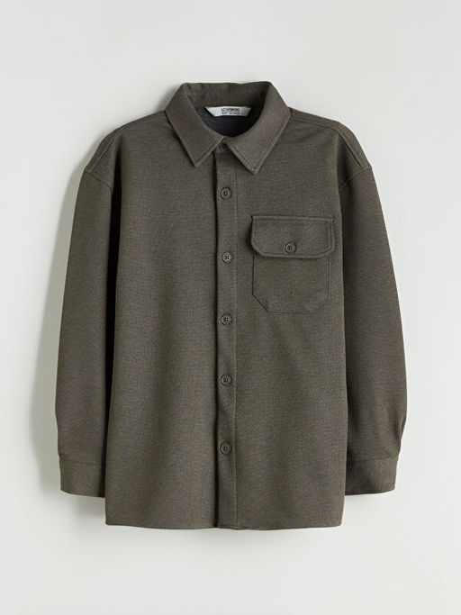 Uzun Kollu Erkek ?ocuk G?mlek