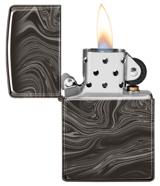 Зажигалка ZIPPO Мраморный узор | Marble Pattern 49812  фото 3