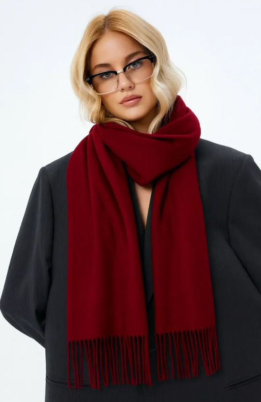 K13275 Палантин 70/180 БУРГУНДИ_20