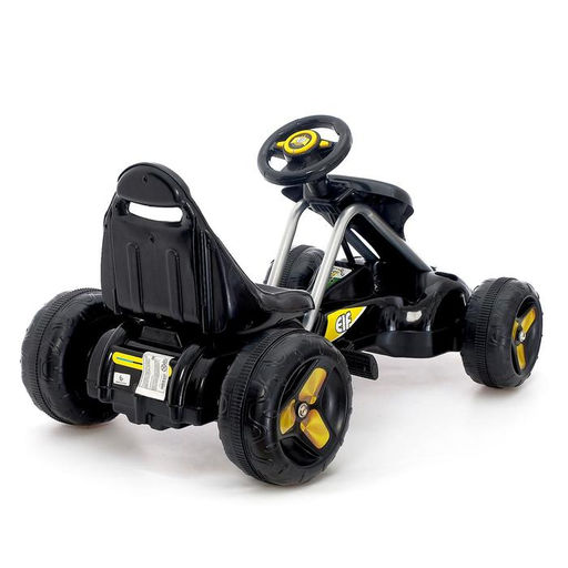 Веломобиль GO KART, звук, цвет чёрный - Simaland фото 4