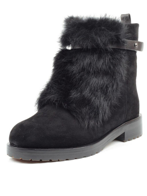 04-899E-2Y1 8J26M Ботинки зимние женские (натуральная замша, натуральный мех)