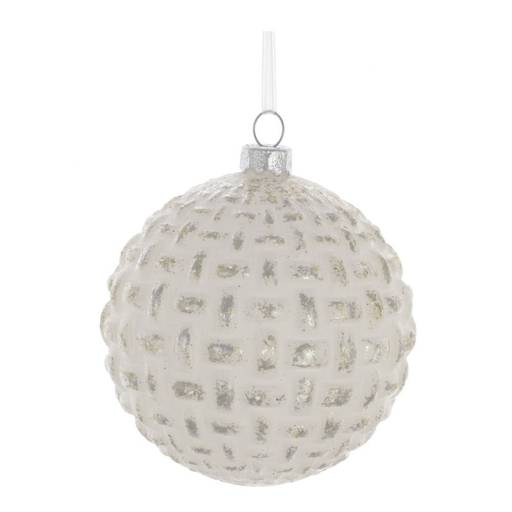 Украшение новогоднее Шар "Винтаж", D 8 см, L8 W8 H8 см, 2в.