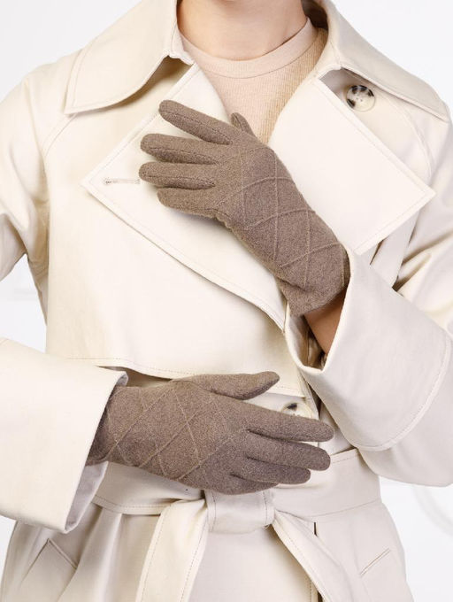 Перчатки жен Labbra LB-PH-54 taupe фото 5