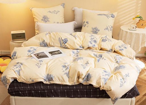 КПБ Alanna Home на резинке по кругу ALAHR119 Семейный