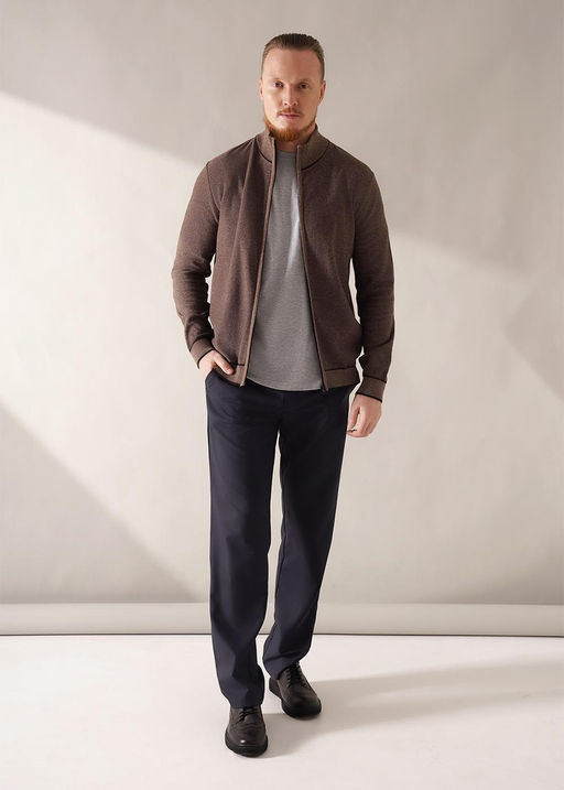 CLE Жакет муж. 654399хпэmaxi мулине джинсовый - Clever wear фото 12