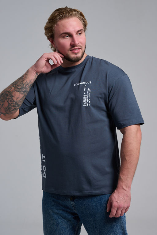 8570 футболка оверсайз мужская