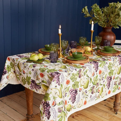 Скатерть Этель. Фруктовый сад, 149?180 см, 100% хлопок, саржа 190 г/м?