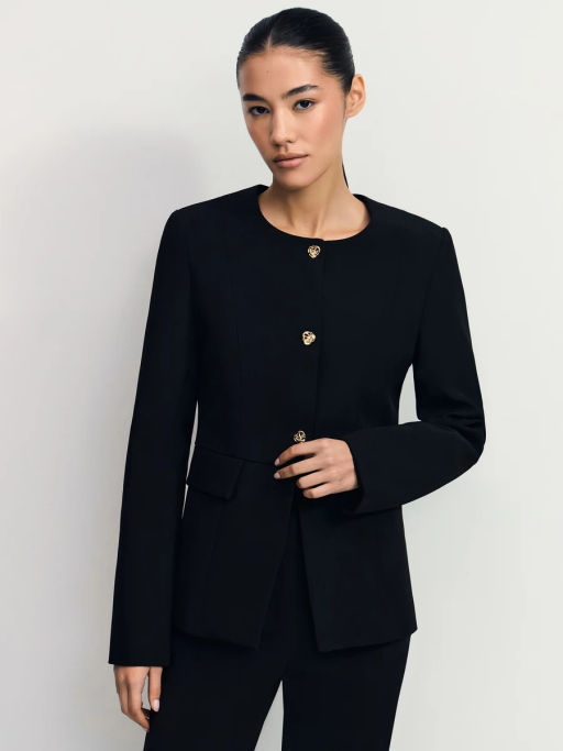 Приталенный жакет с баской / Zarina