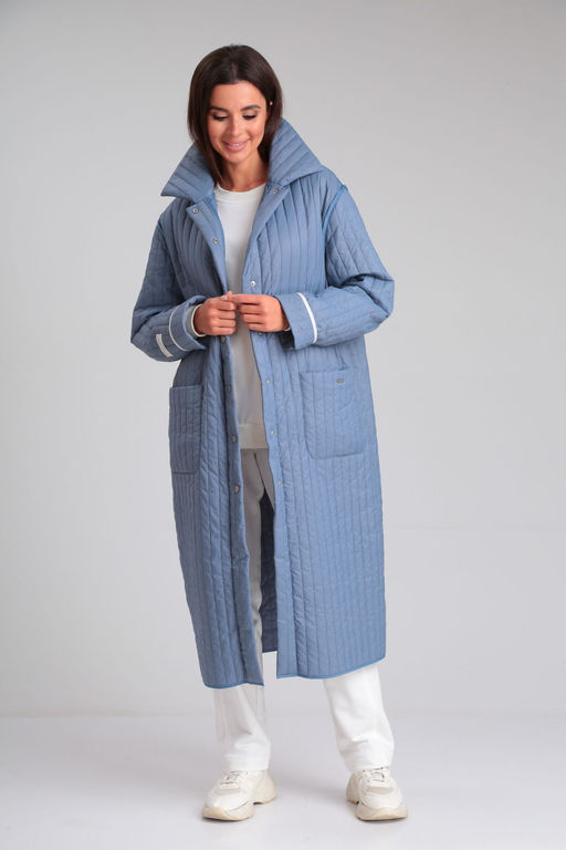 Куртка Diamant 1914-Р беж-какао фото 408