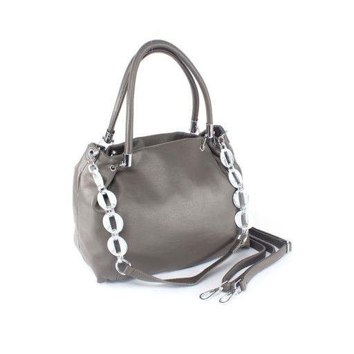 Сумка женская искусственная кожа AUR-081, 1отд+карм/перег, 2плеч/рем, капучино SALE 258891 - Adelia фото 6