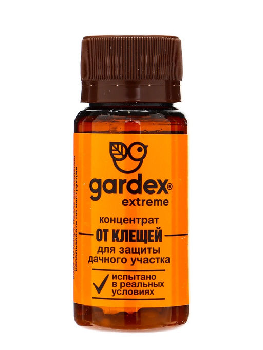 Концентрат для защиты дачного участка от клещей Gardex Extreme, флакон, 50 мл