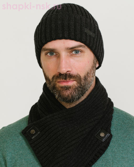 42 T Шапка мужская флис (57-59)