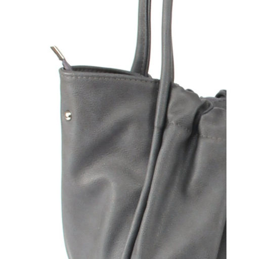 Сумка женская искусственная кожа ADEL-285, 3отд.2внут.карм. плечевой ремень, серый тем 258558 - Adelia фото 4