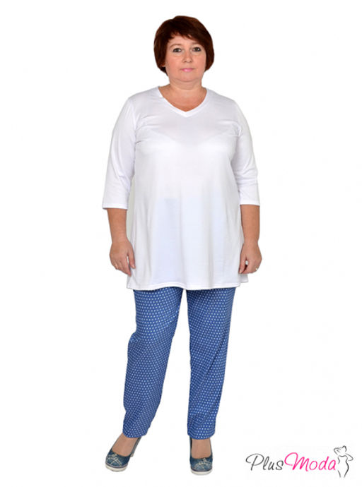 Туника Модель №489 размеры 44-84 - Plusmoda фото 7