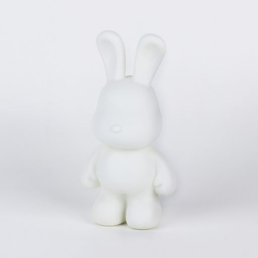 Игрушка помпонами Зайка, белый голубой синий - Школа талантов фото 4