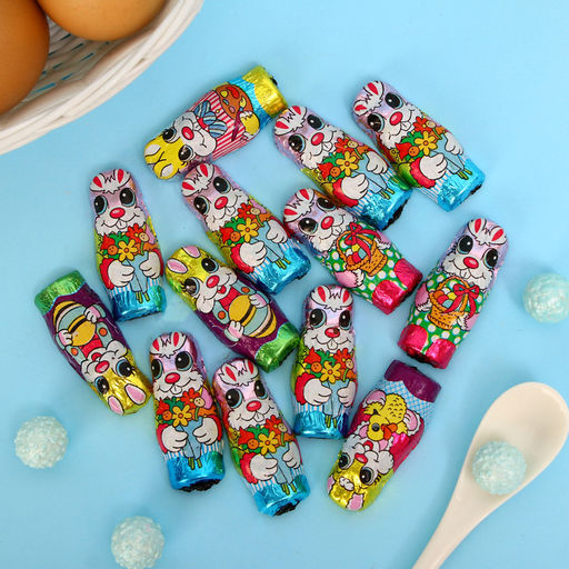 Шоколад молочный Only пасхальные кролики с кремовой начинкой, 100 г - Simaland фото 2