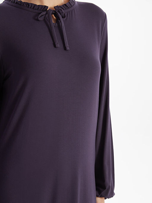 Ba?lamal? Yaka Elbise