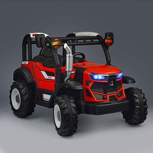 Электромобиль 12V4.5A с двойным приводом, красный