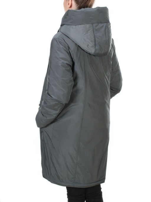 21-975 DARK GREEN Пальто зимнее женское AIKESDFRS (200 гр. холлофайбера)