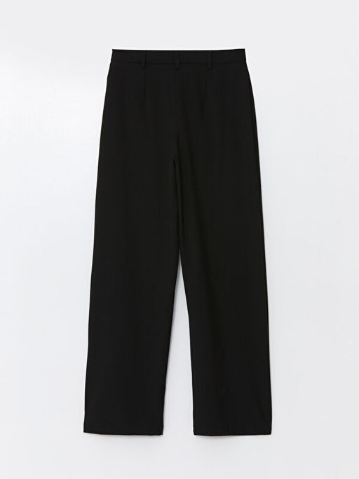 Dar Fit D?z Geni? Pa?a Kad?n Pantolon - Waikiki фото 2