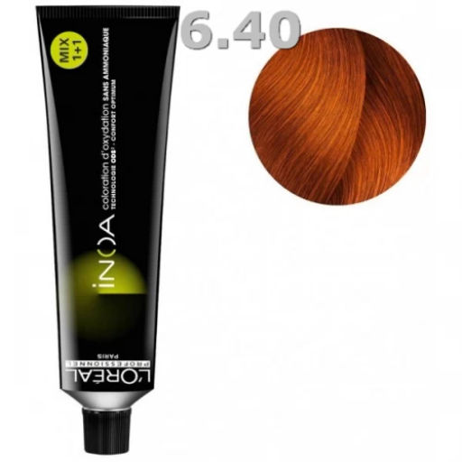 INOA 6.40 темный блондин медный глубокий, 60 мл
