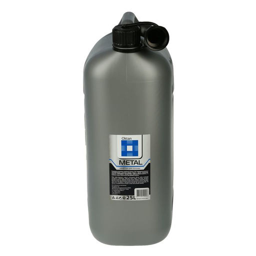 Канистра 25л пластик. для ГСМ Metal (серый)