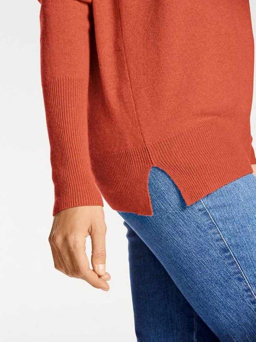Пуловер, мандериновый - Patrizia dini фото 6