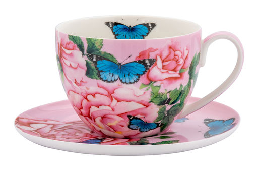 Чашка с блюдцем Розы, 0,4 л - Maxwell & Williams фото 2