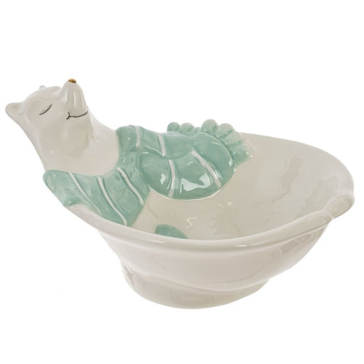 Салатник "Белый медведь", 350 мл, L20 W16 H10 см