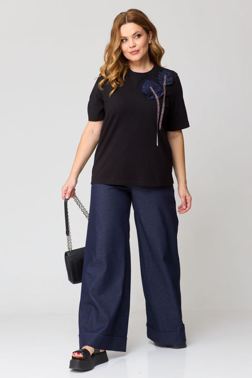 Костюм Michel Chic 1368 синий, черный  фото 9