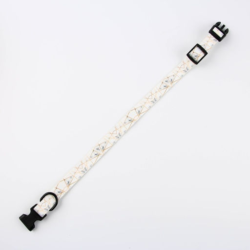 Набор Мрамор, застёжка - фастекс, поводок 2 м и ошейник 28-46 см - Пушистое счастье фото 8