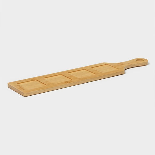 Соусники BellaTenero «Сердце», 125 мл, на бамбуковой подставке, набор 3 шт., керамика, белые