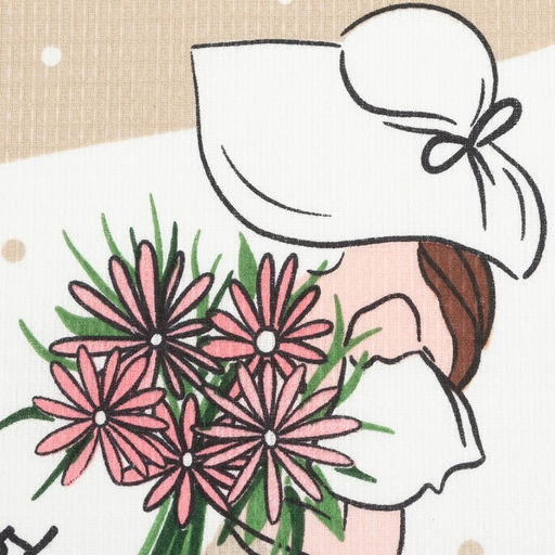 Полотенце Доляна Happiness 35х60 см, 100% хлопок, вафля 160 г/м2  фото 3